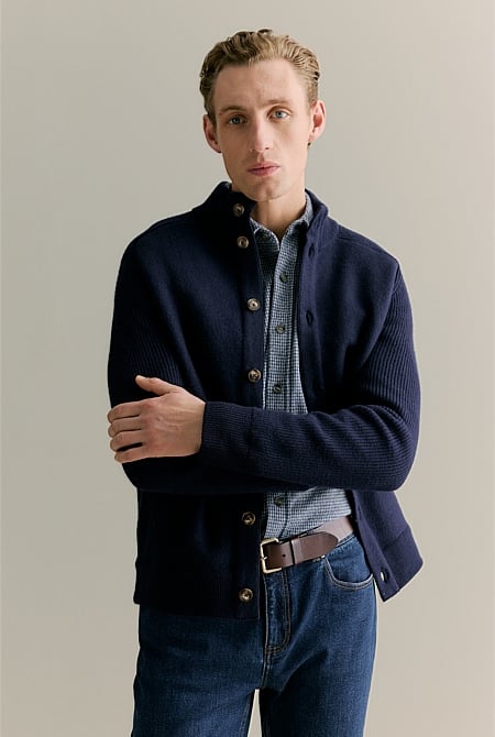 Boiled Merino Wool Jacket