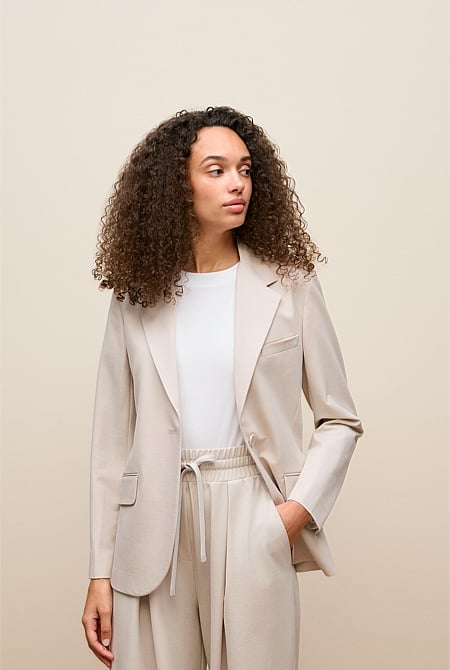 Ponte Tailored Blazer