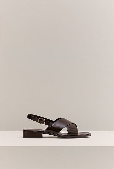 Ingrid Cross Strap Sandal
