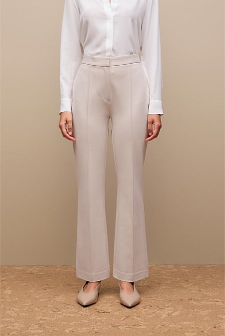 Ponte Tailored Kick Flare Pant