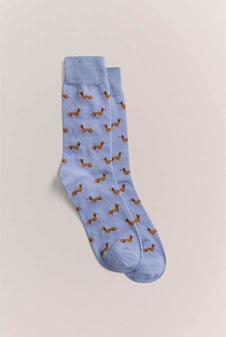 Dachshund Crew Sock