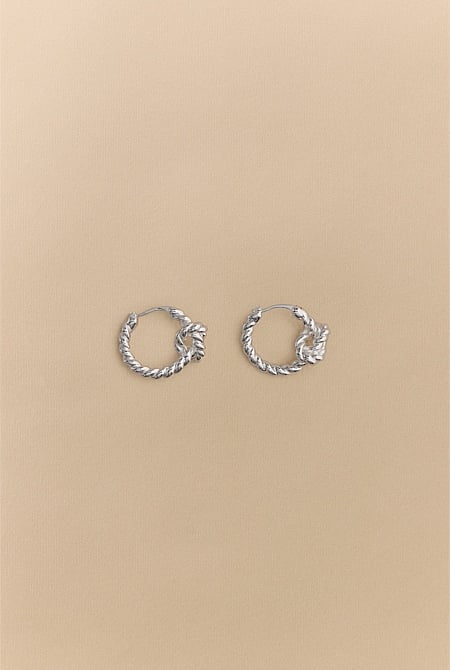 Bedarra Huggie Hoop Earrings
