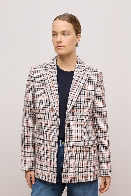 Wool Tweed Blazer