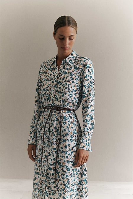 Liora Floral Belted Dress