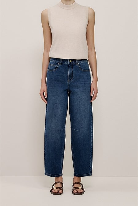 Tapered Leg Jean