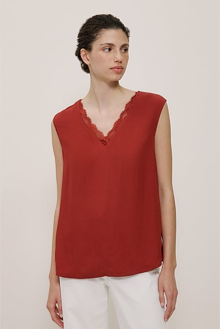Lace Detail Tank
