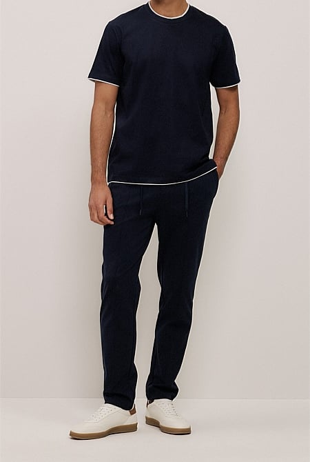 Ponte Straight Leg Pant