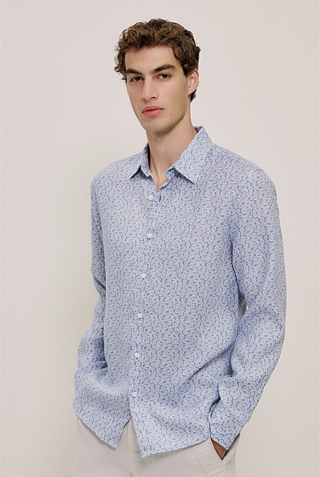 Heath Linen Long Sleeve Shirt