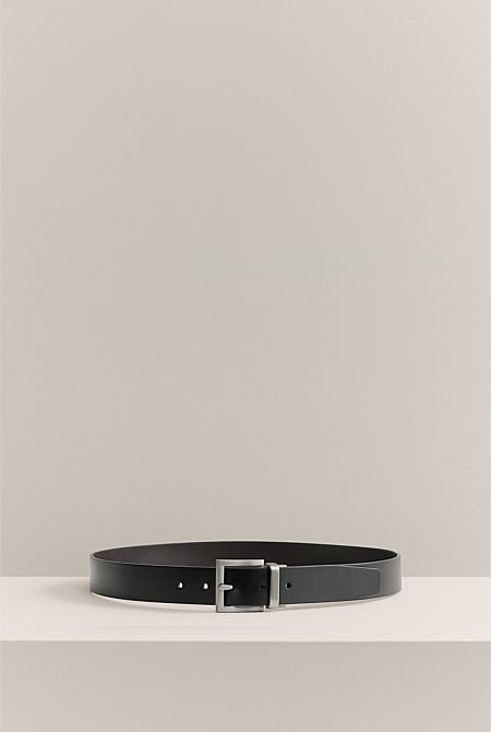 Classic Reversible Leather Belt