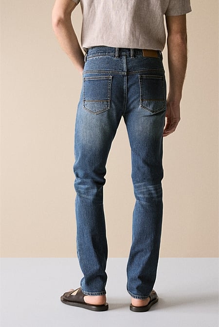 Slim Light Wash Jean