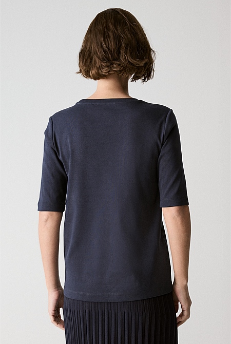 Australian Cotton Half Sleeve T-Shirt