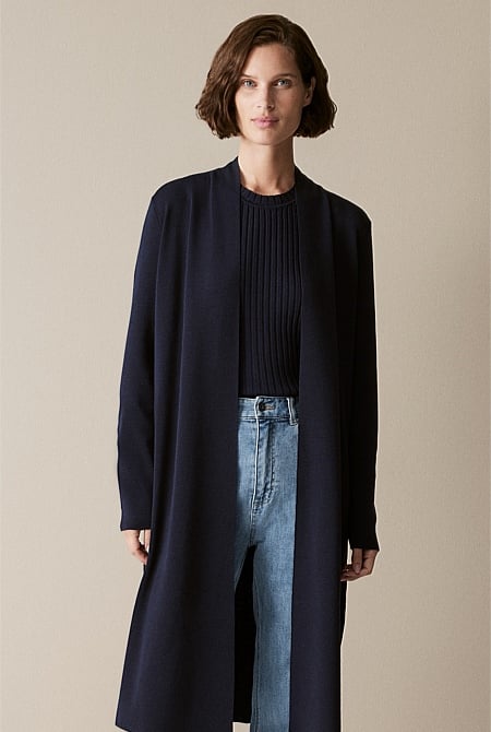 Merino Longline Cardigan