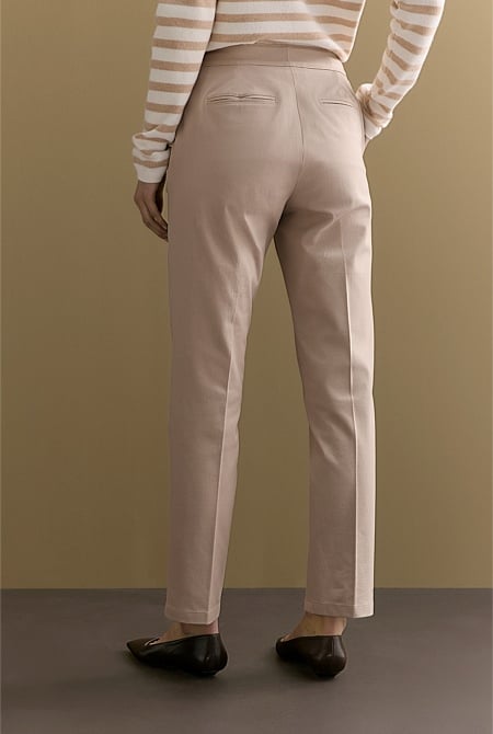 Cotton Blend Bi-Stretch Pant