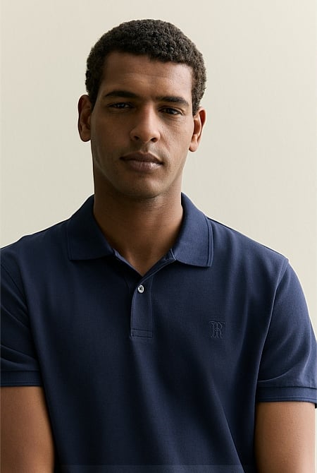 Classic Pique Monogram Polo