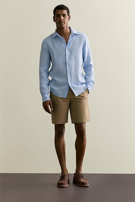 Cotton Twill Chino Short