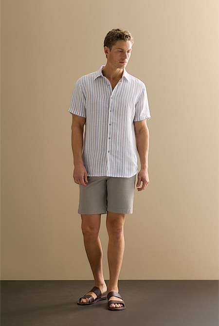 Stretch Cotton Twill Chino Short