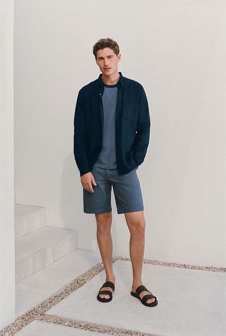 Cotton Twill Chino Short