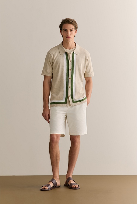 Cotton Twill Chino Short