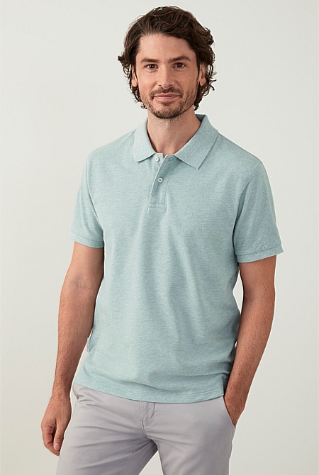 Cotton Pique Marle Polo