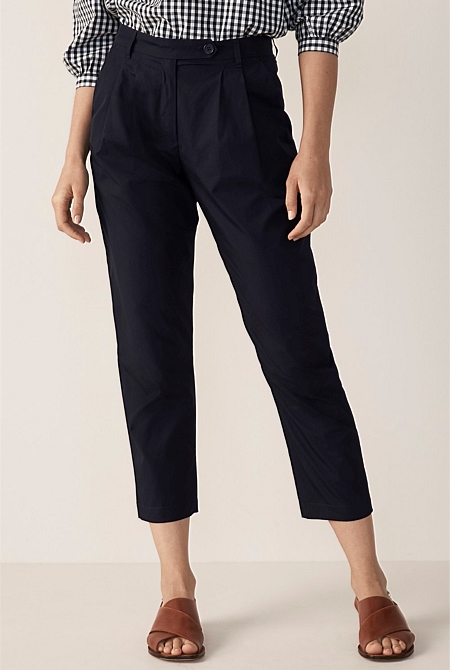 Cotton Poplin Pant