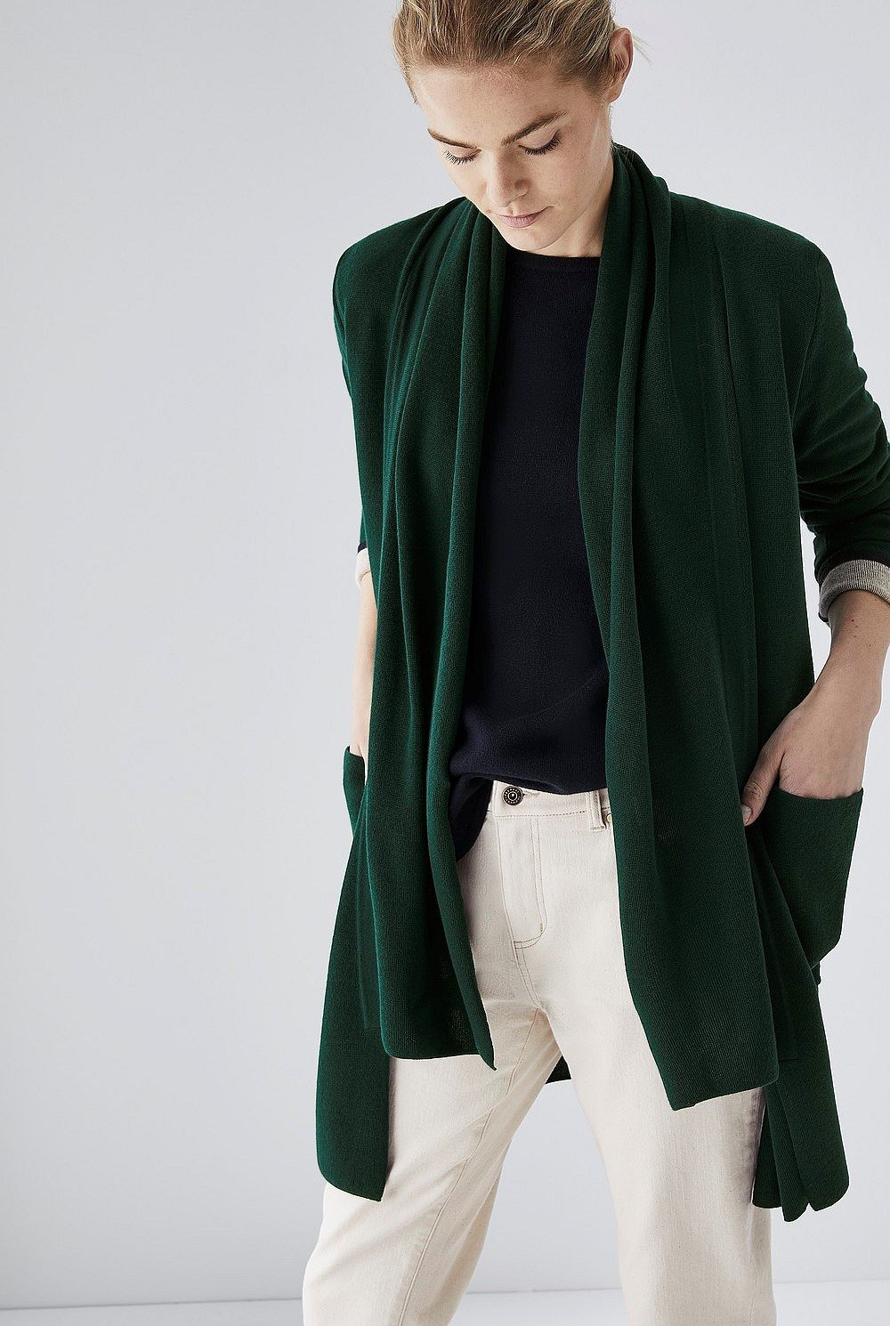 Merino Milano Longline Cardigan