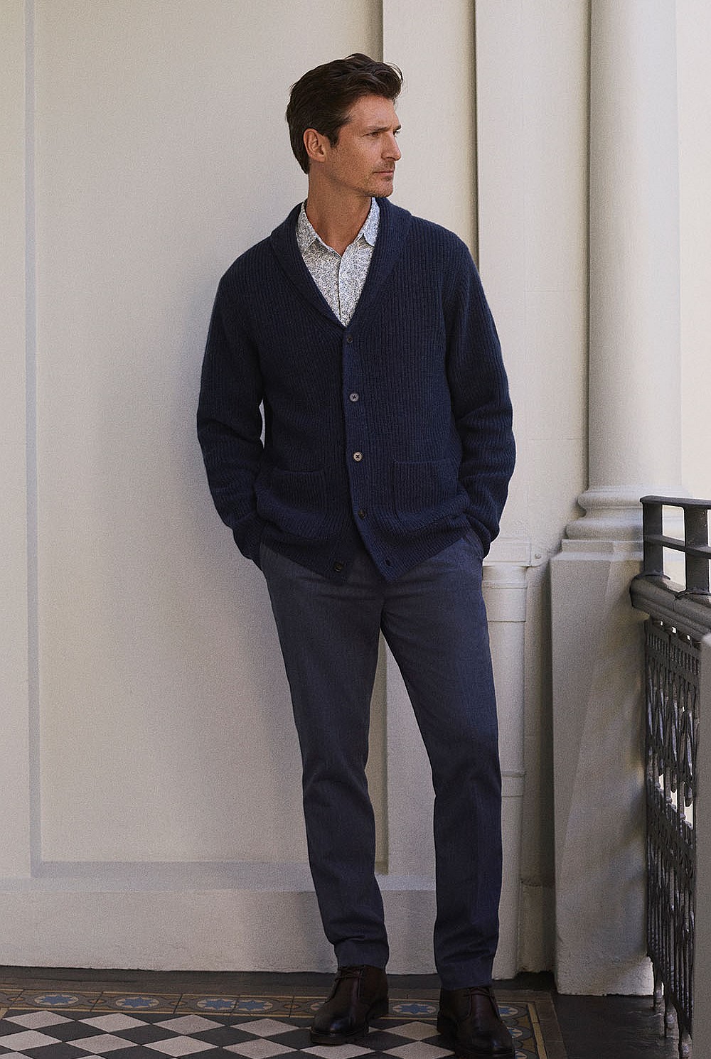 Shawl Neck Cardigan