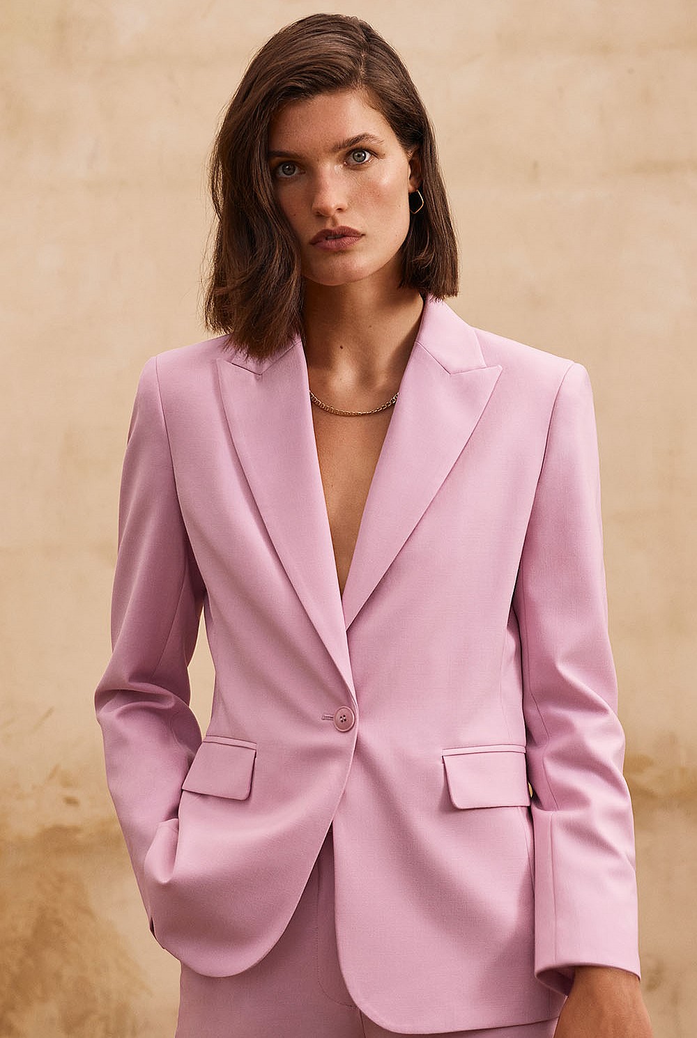 Tailored Single Breasted Blazer