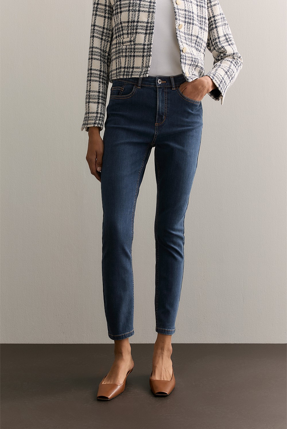 Cropped Slim Jean