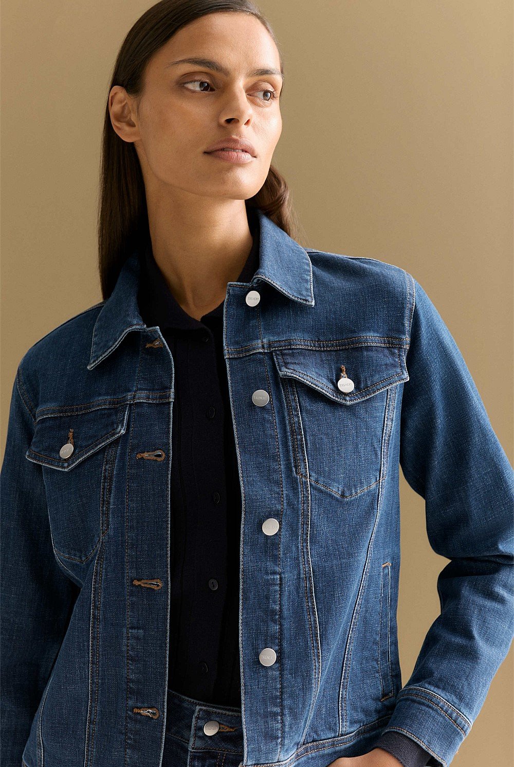 Australian Cotton Blend Classic Denim Jacket