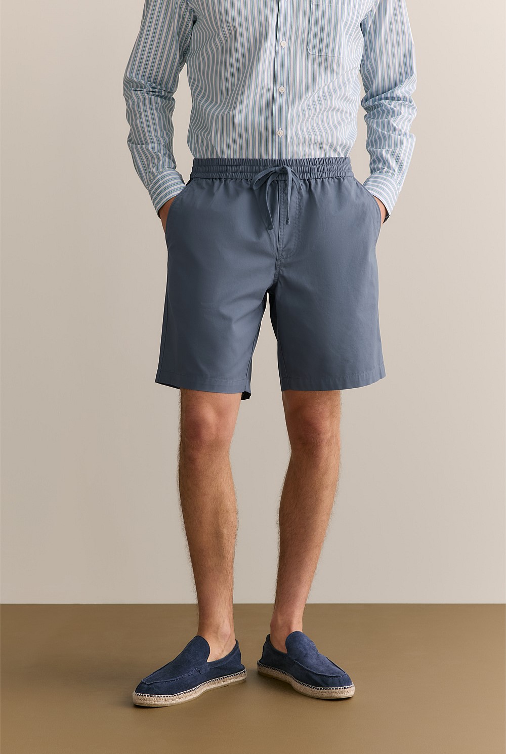 Organically Grown Cotton Twill Pull On Short