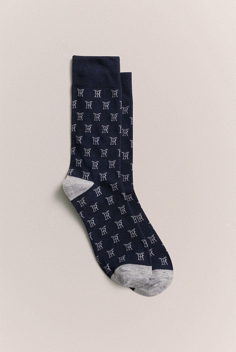 Monogram Sock