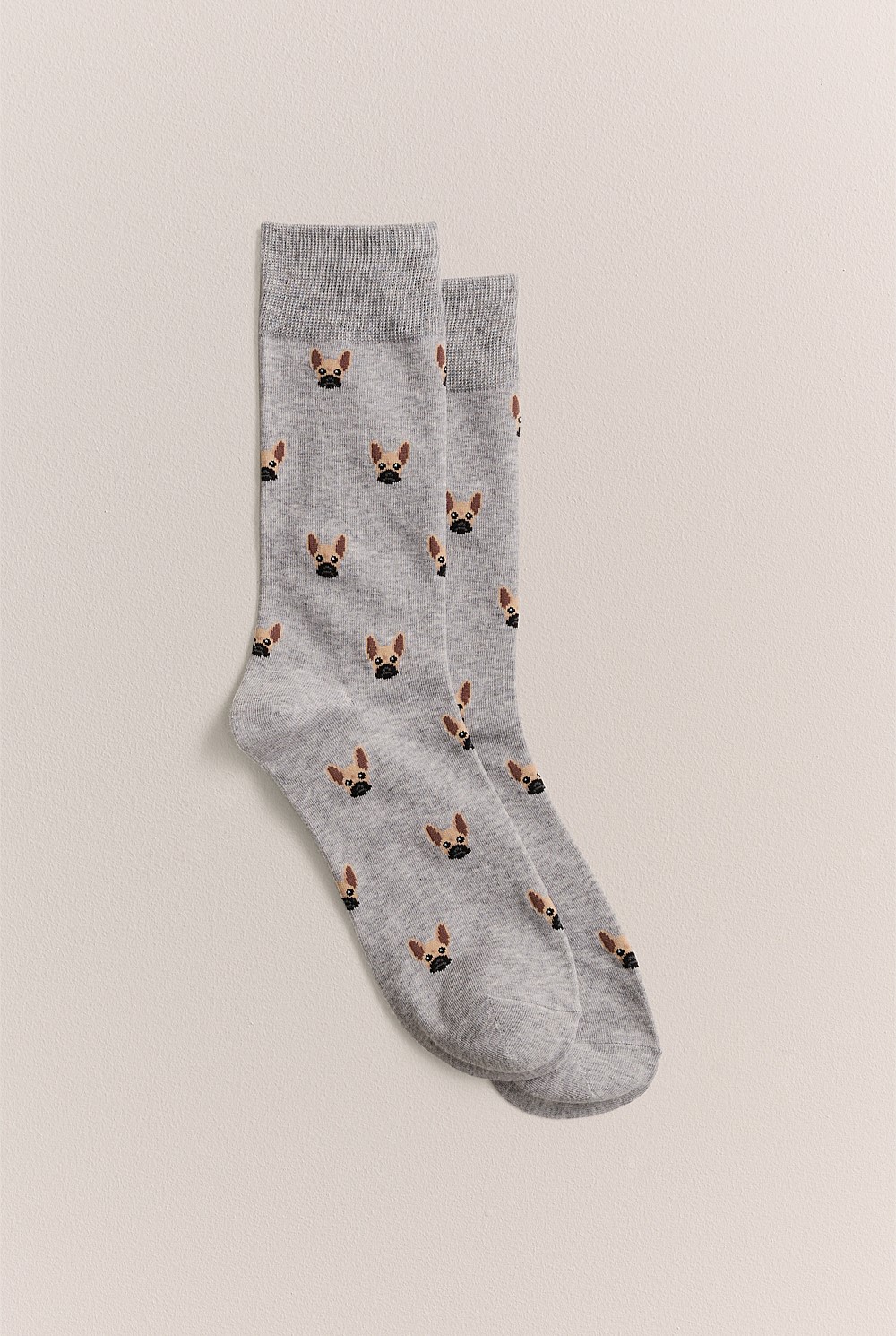 French Bulldog Crew Sock