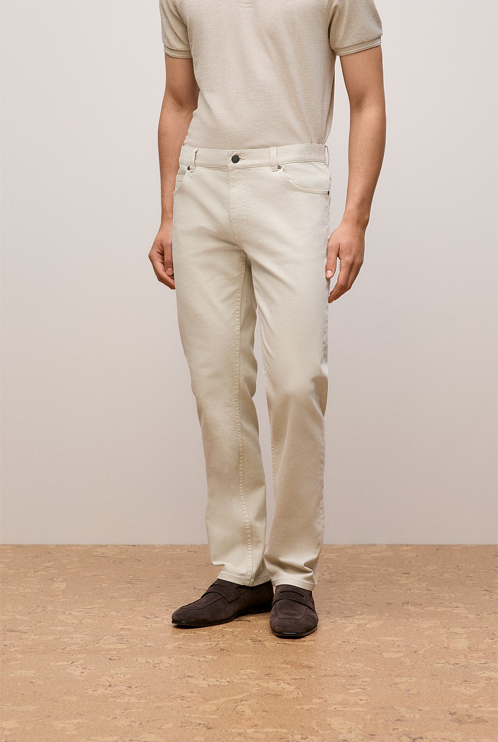 Cotton Garment Dyed Twill Pant