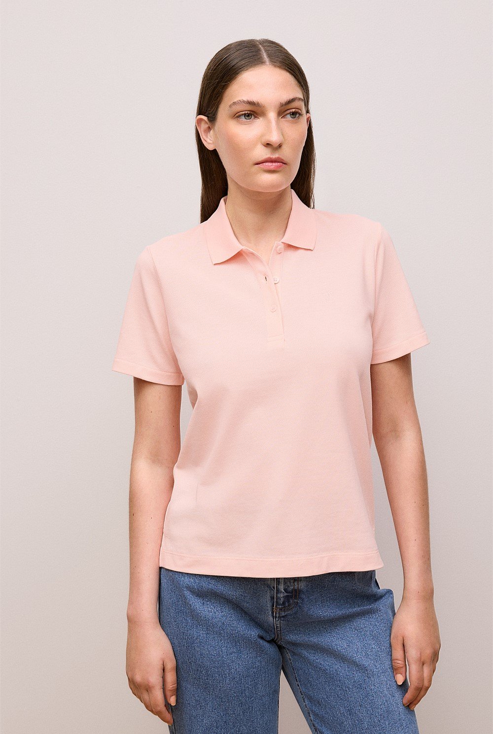 Pique Classic Monogram Polo