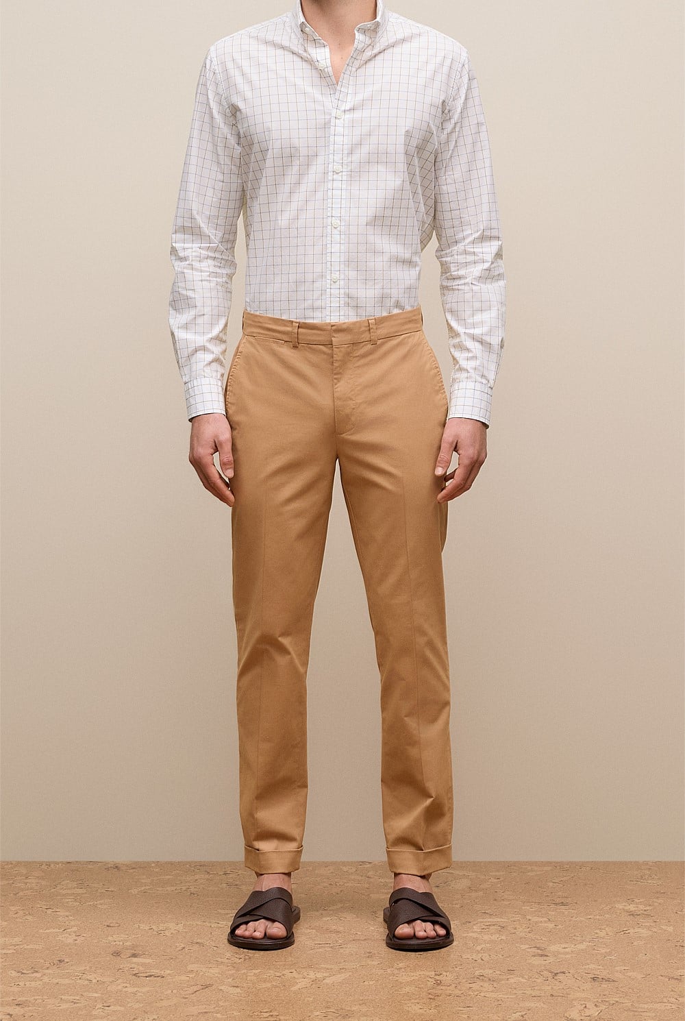 Tailored Cuff Detail Pant