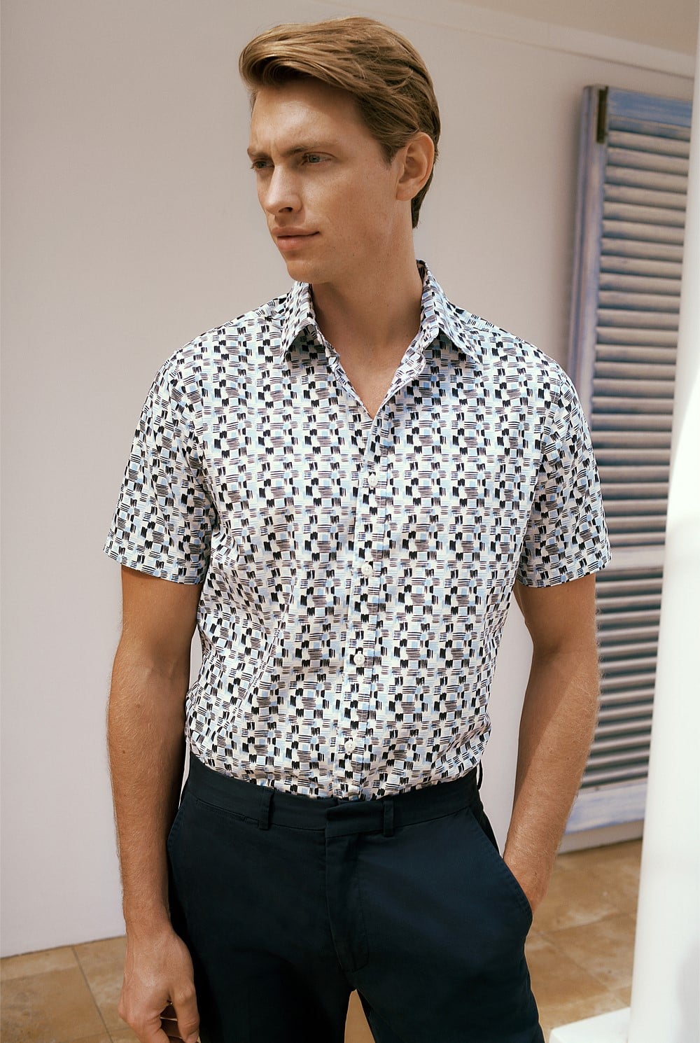 Reed Poplin Short Sleeve Shirt