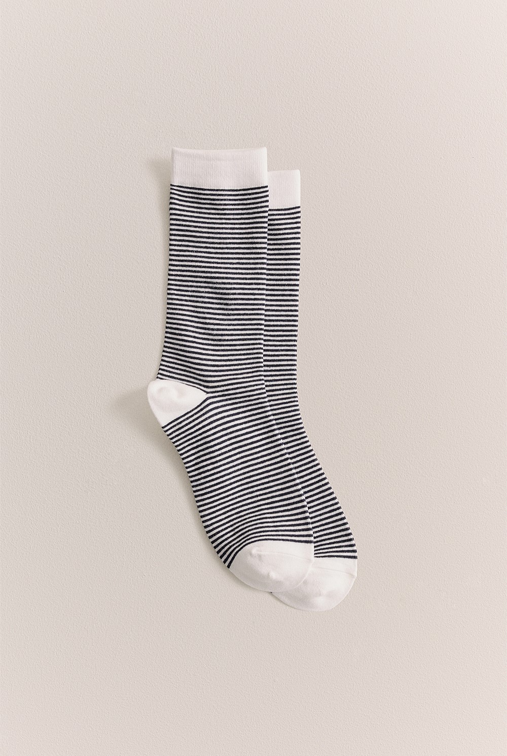 Stripe Crew Sock