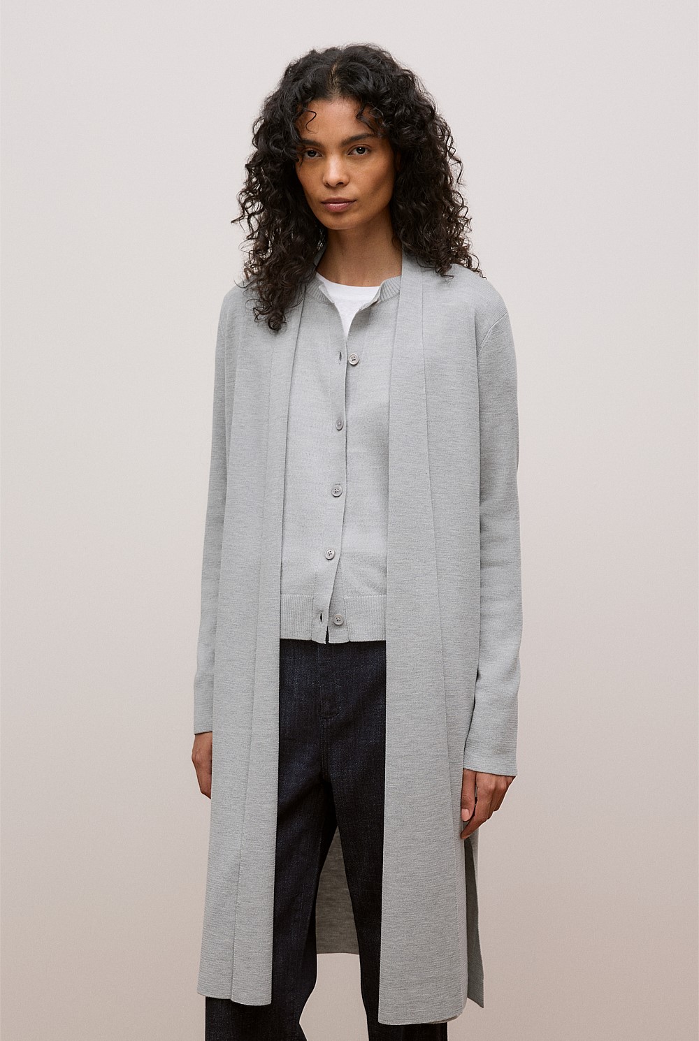 Merino Longline Cardigan