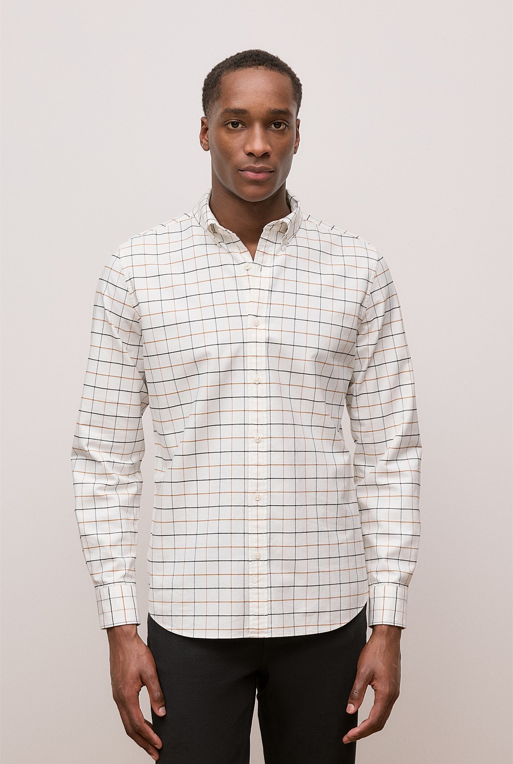 Fine Check Oxford Shirt