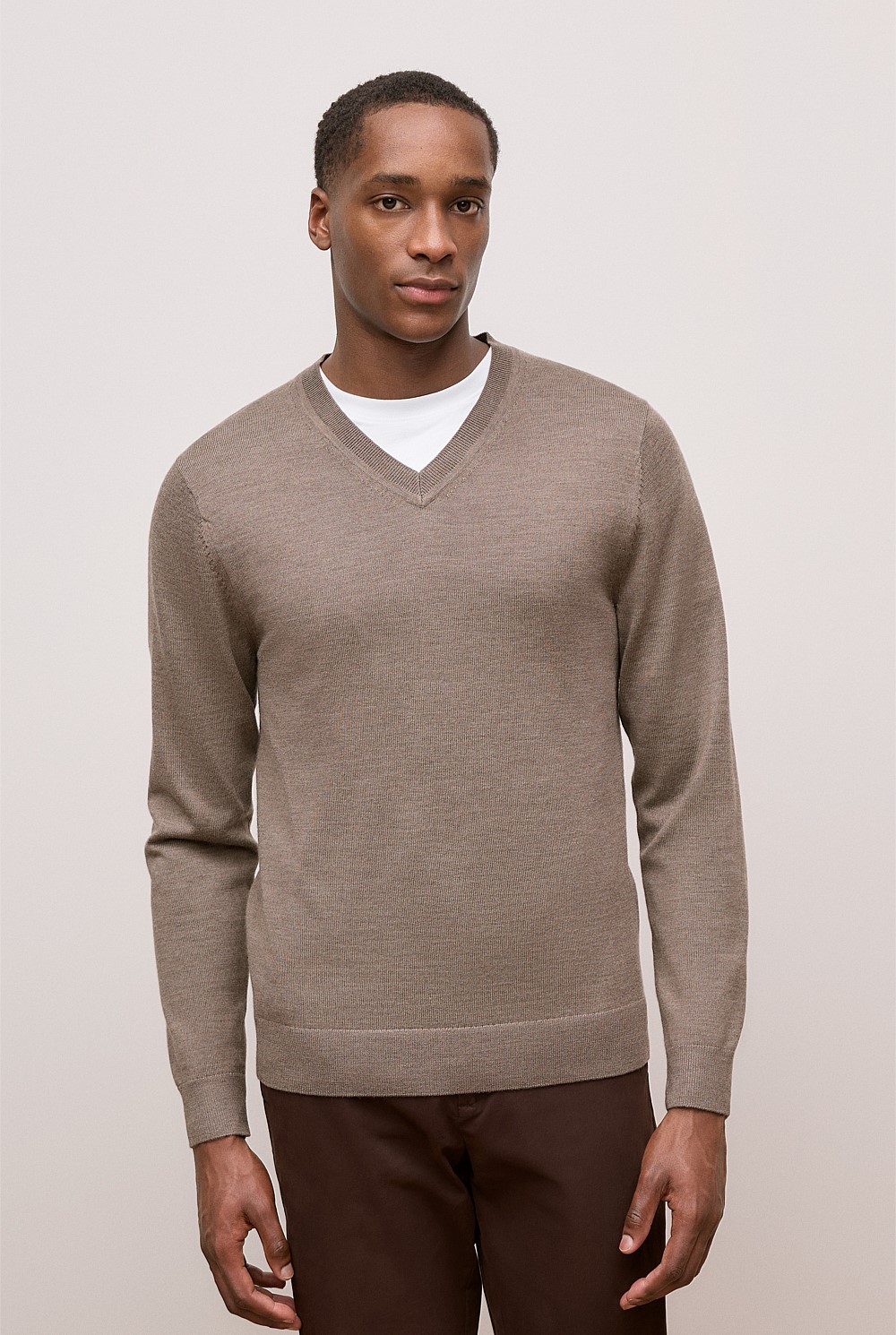 Merino V Neck