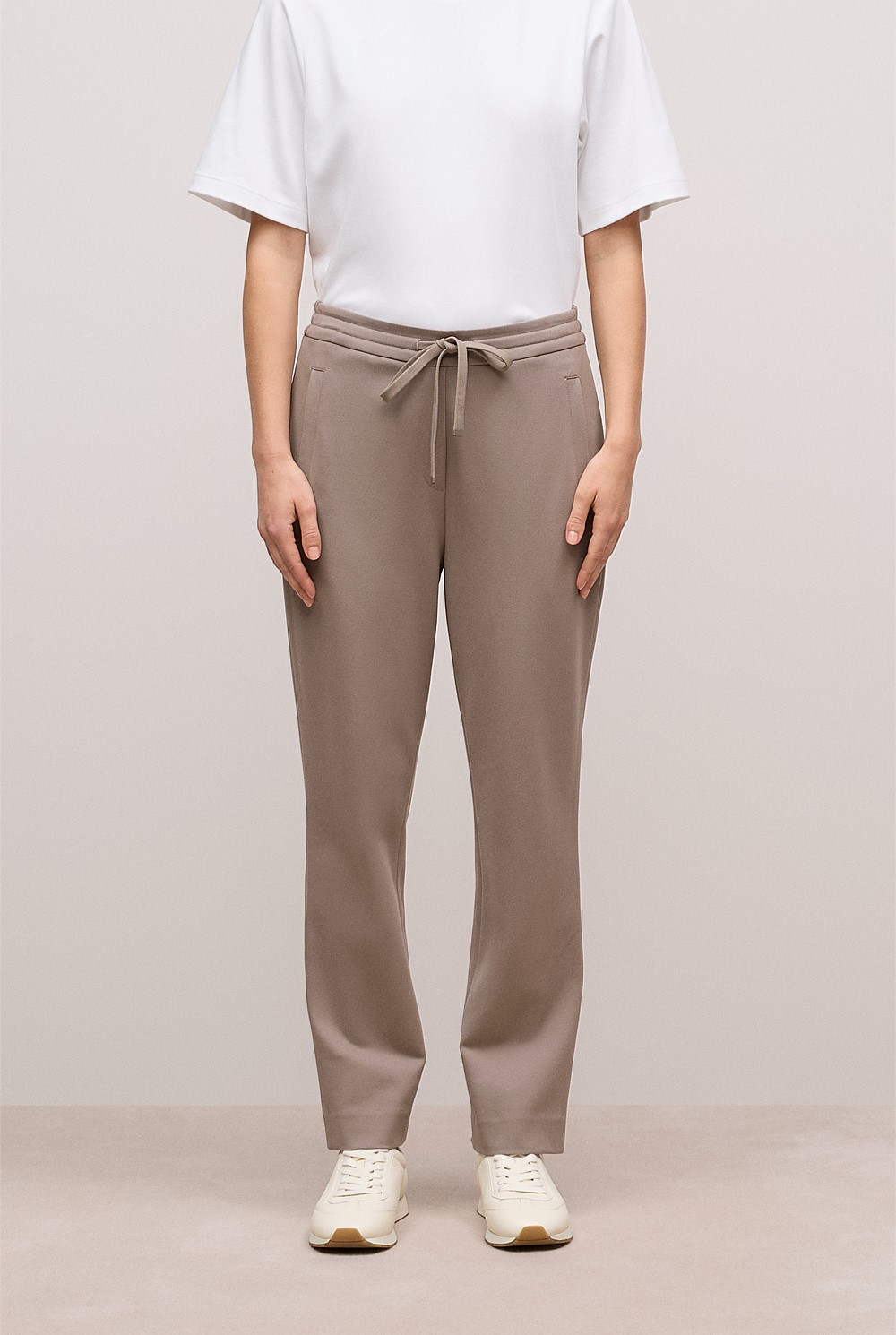 Ponte Straight Leg Pant