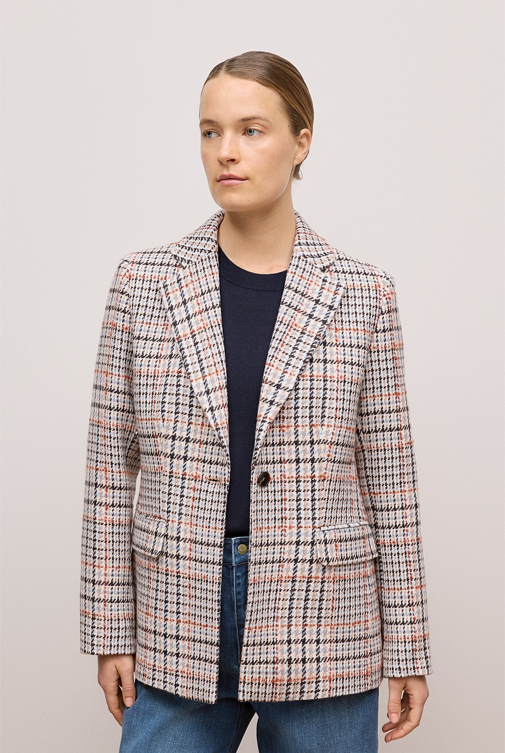 Wool Tweed Blazer