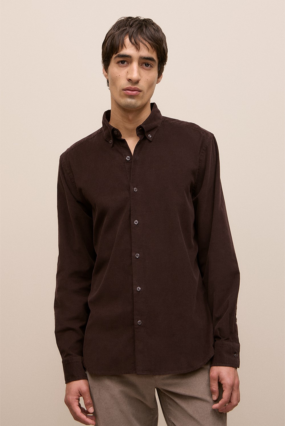 Regular Fit Cord Shirt