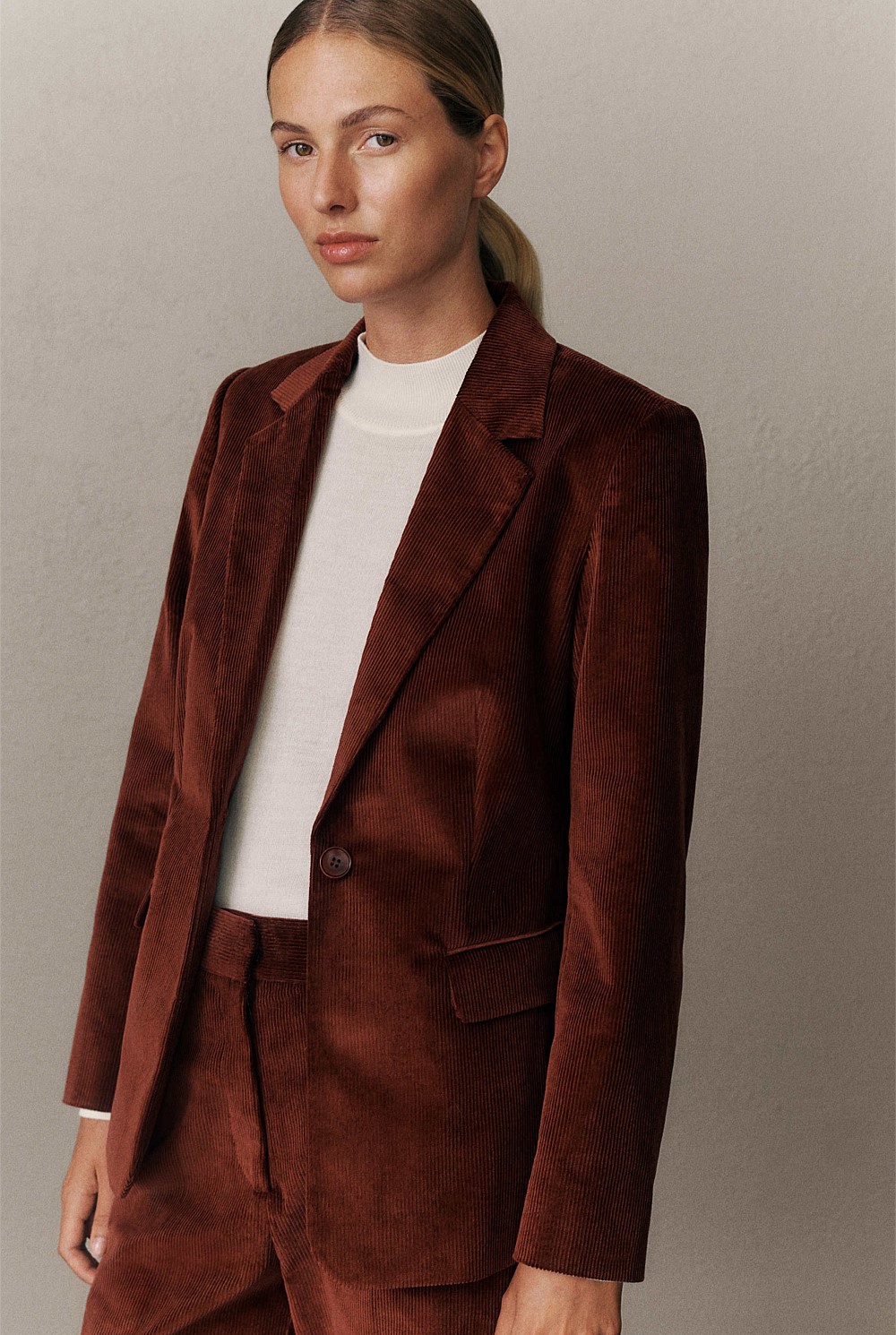 Italian Cord Blazer