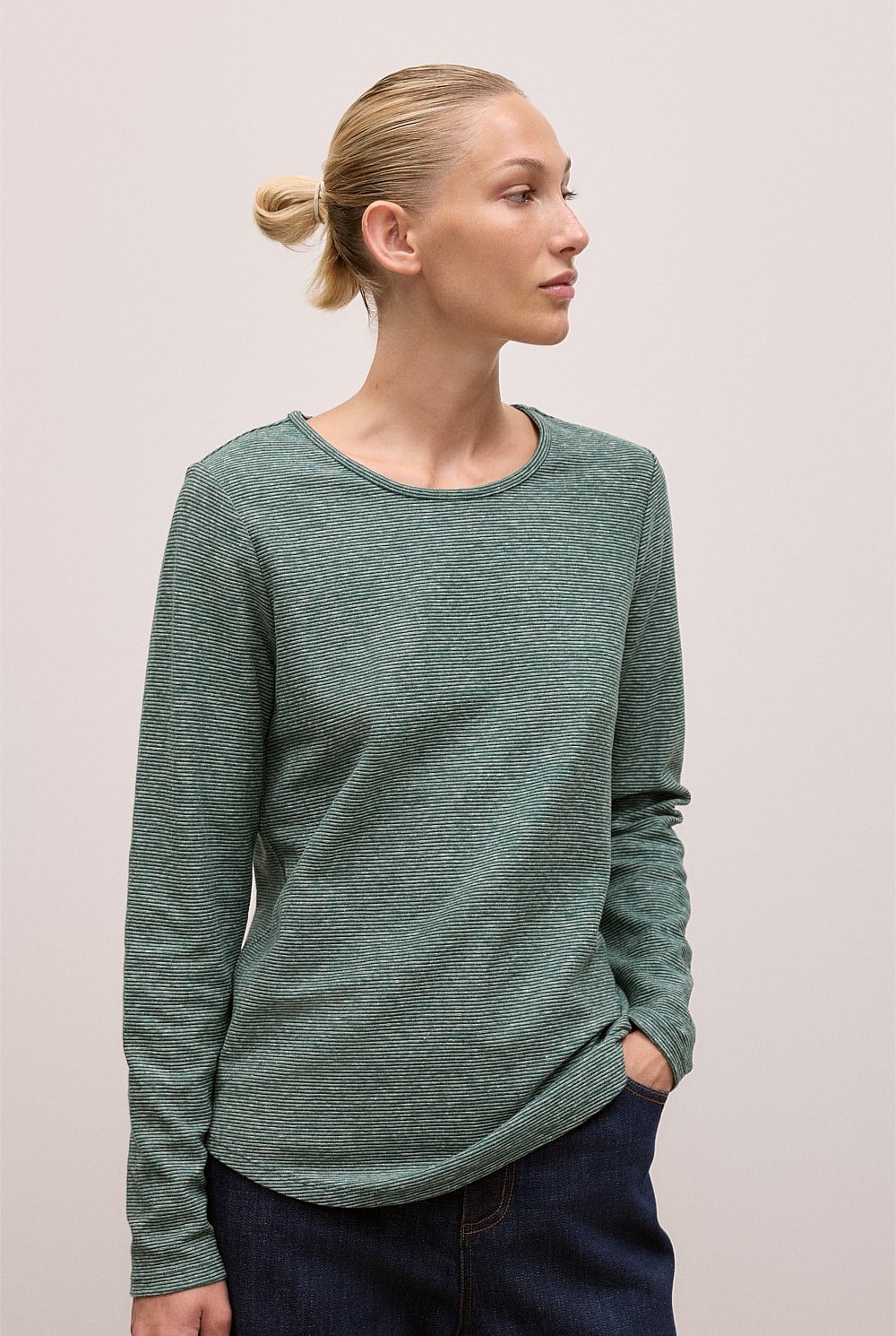 Ottoman Marle Long Sleeve T-shirt