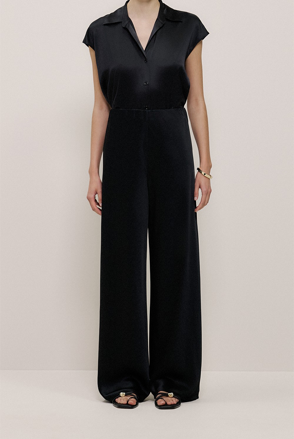 Satin Bias Cut Pant
