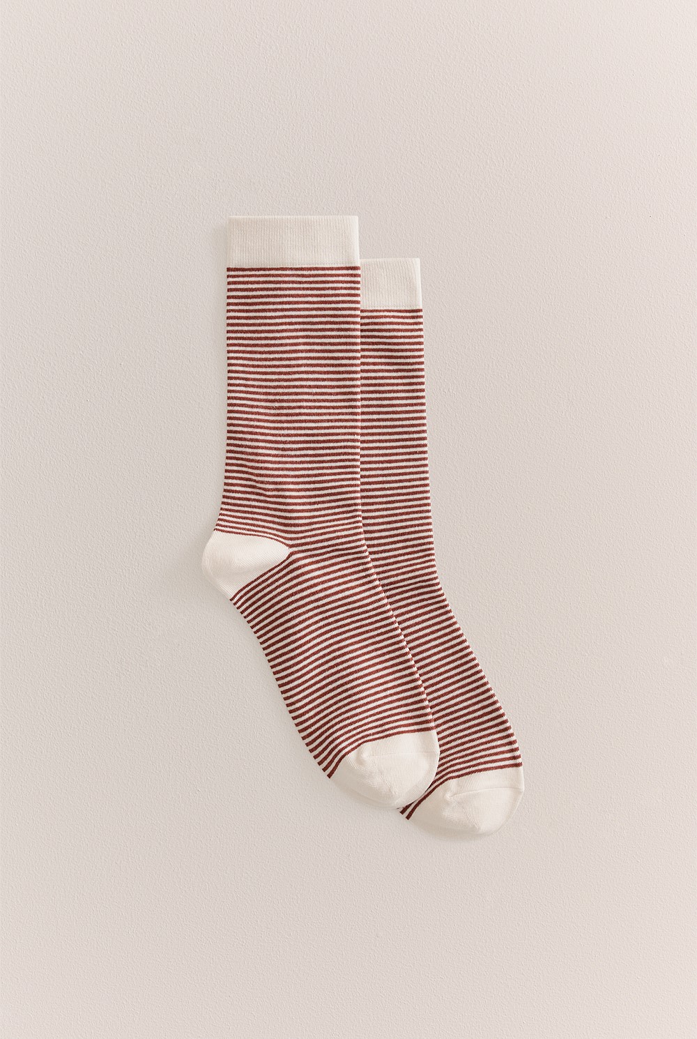 Multi Stripe Crew Sock