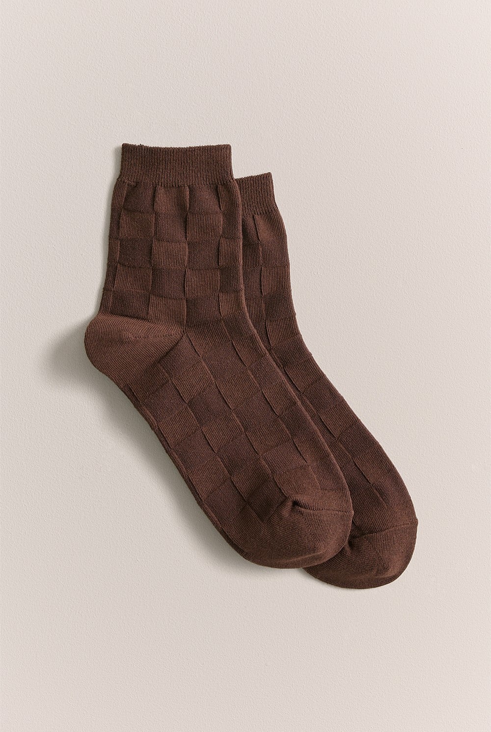 Jacquard Lattice Sock