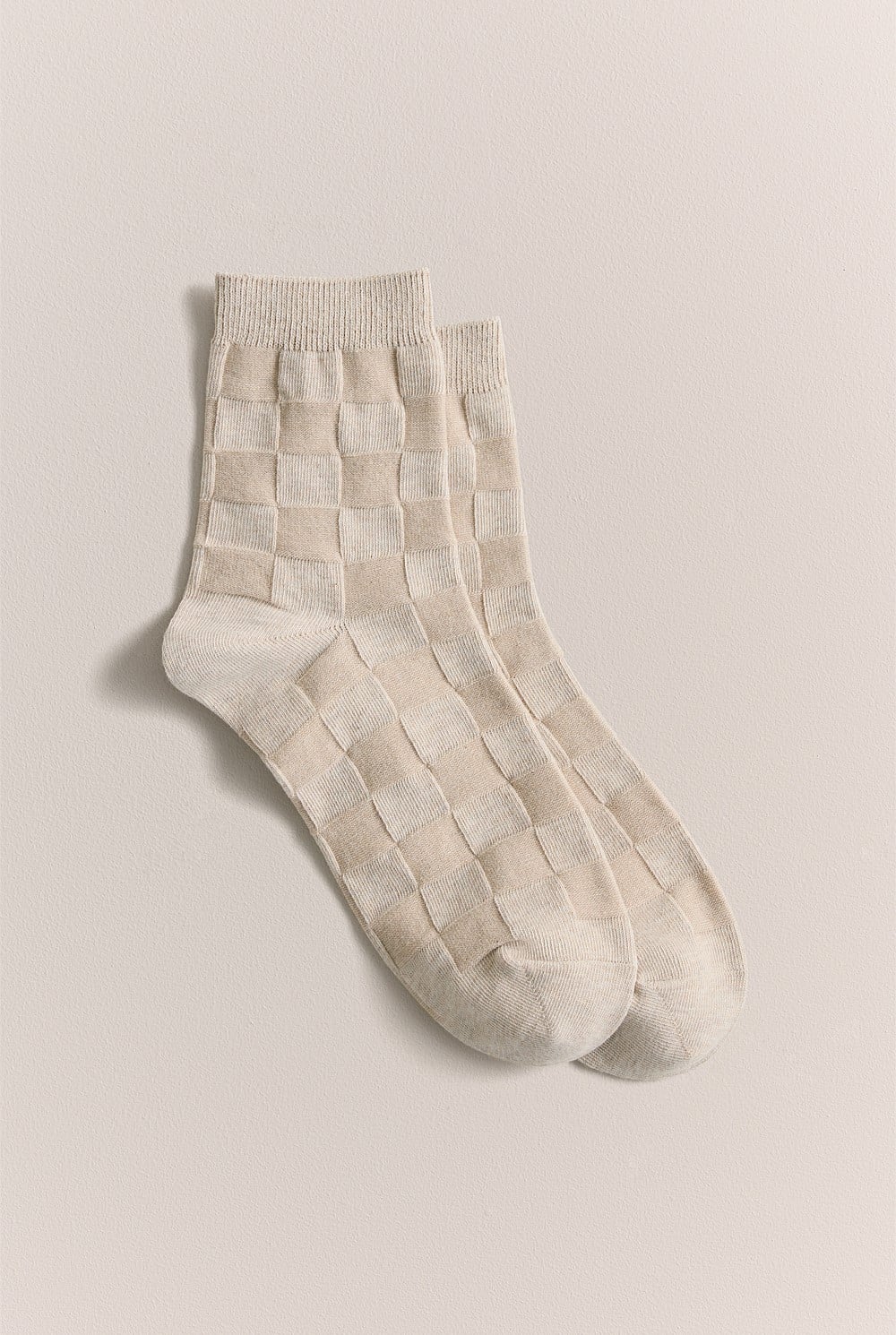 Jacquard Lattice Sock