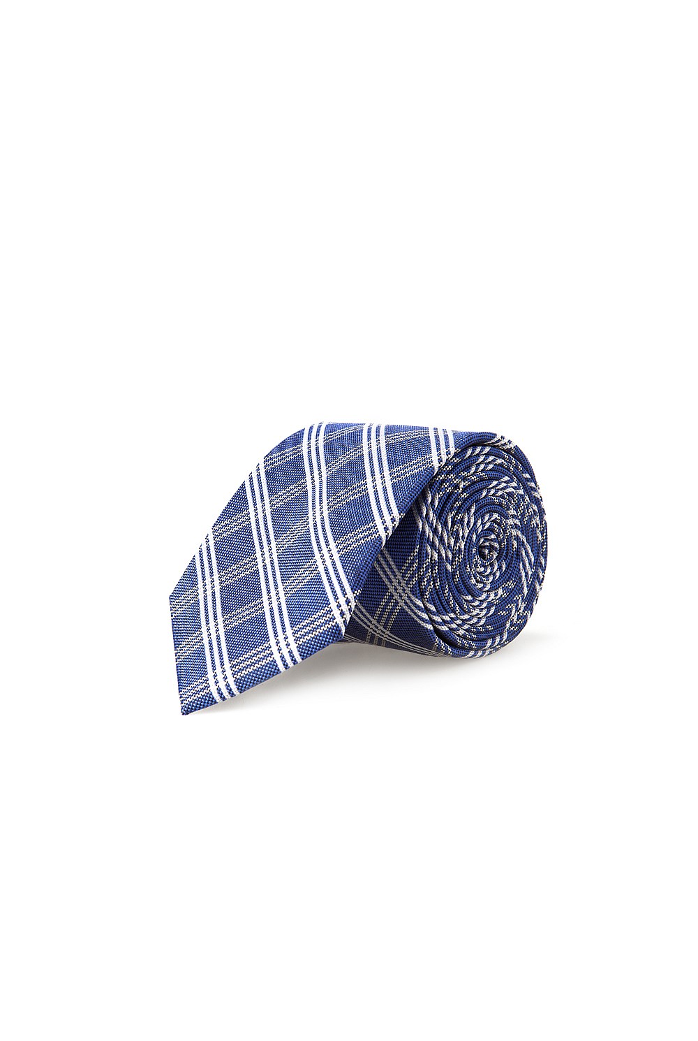 Textural Spaced Check Tie